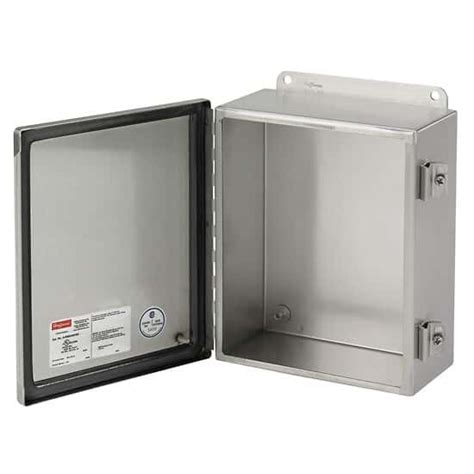 36 x36 x18 stainless steel hinged j box|6x6 junction boxes.